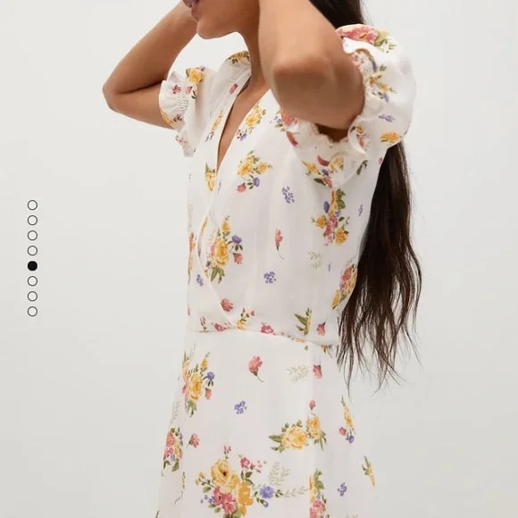 NWOT: MANGO Floral Print Jumpsuit - Picture 4 of 13